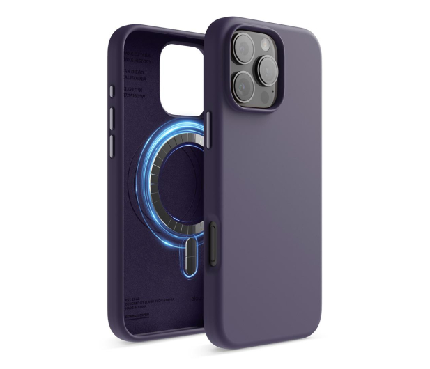 Elago Magnetic Silicone do iPhone 16 Pro Max Deep Purple - 1278799 - zdjęcie